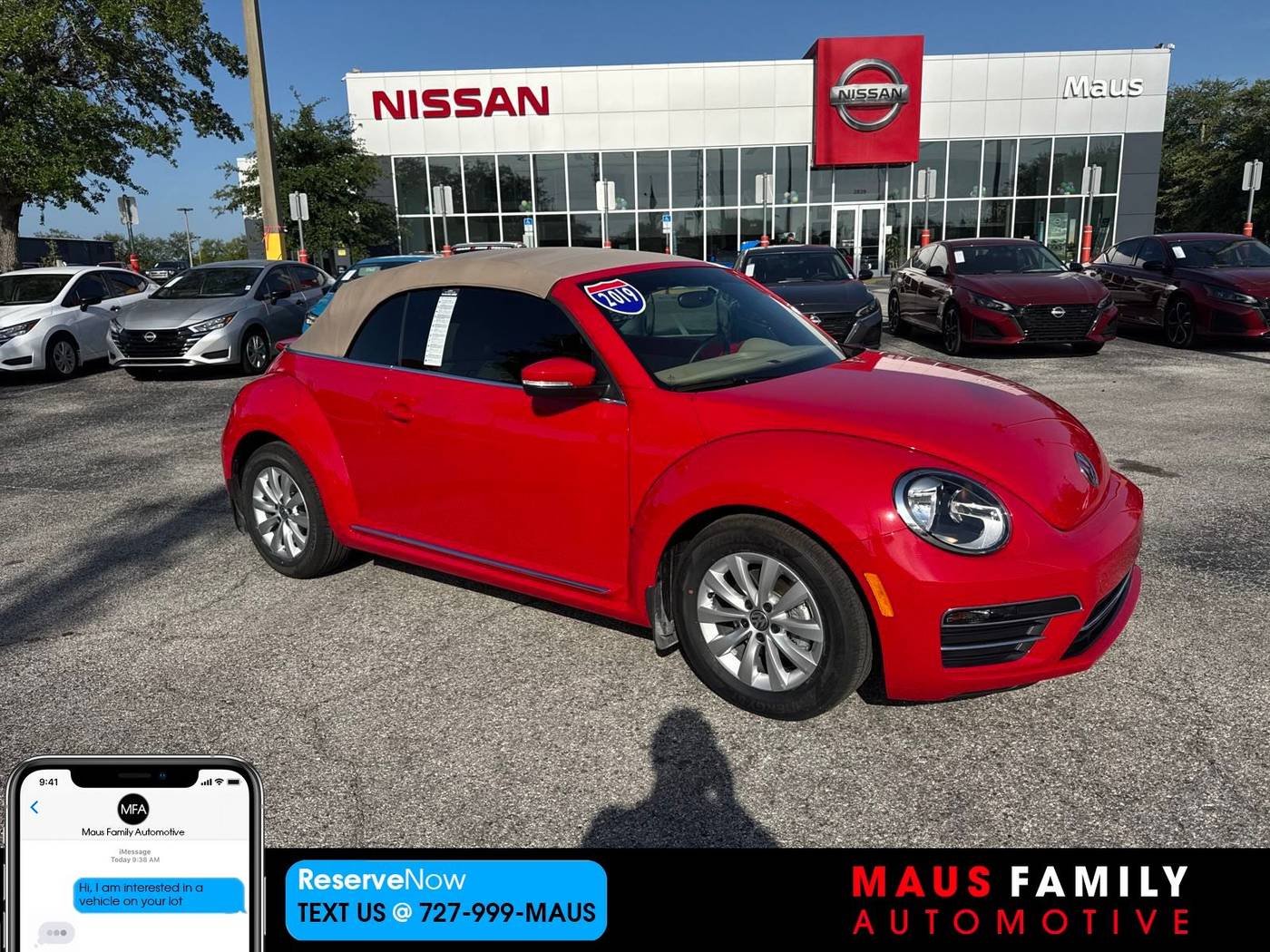2019 Volkswagen Beetle S — Convertible — 5,773 mi — New Port Richey, FL