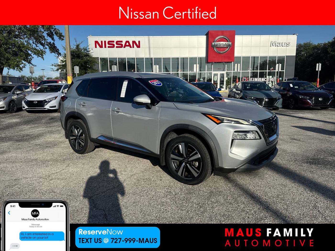 2021 Nissan Rogue SL — SUV — 20,705 mi — New Port Richey, FL