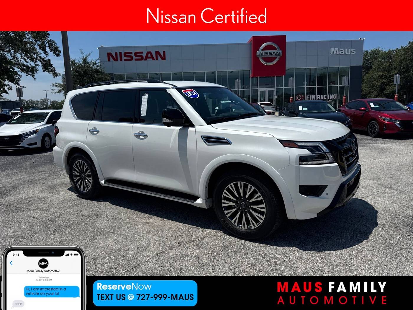 2024 Nissan Armada SL — SUV — 18,239 mi — New Port Richey, FL