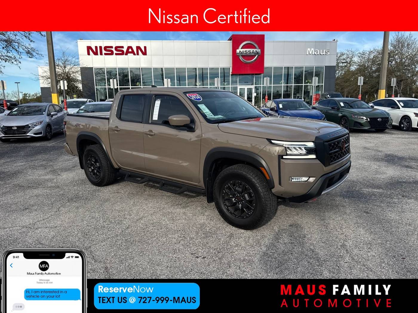 2024 Nissan Frontier PRO-4X — Pickup Truck — 11,652 mi — New Port Richey, FL