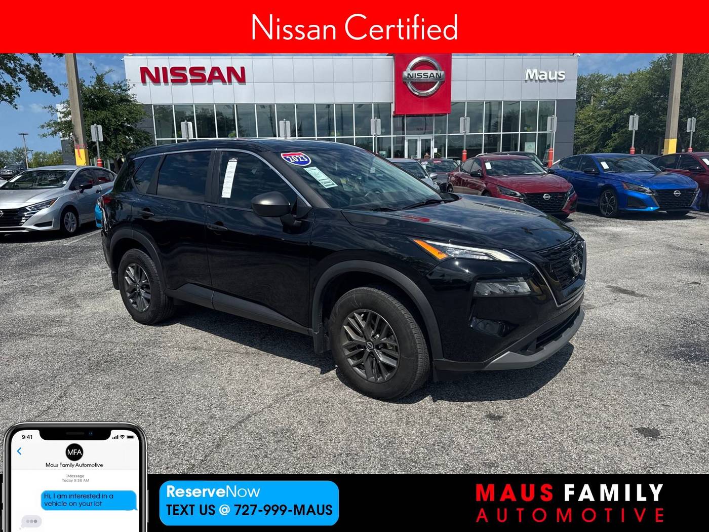 2023 Nissan Rogue S — SUV — 15,318 mi — New Port Richey, FL