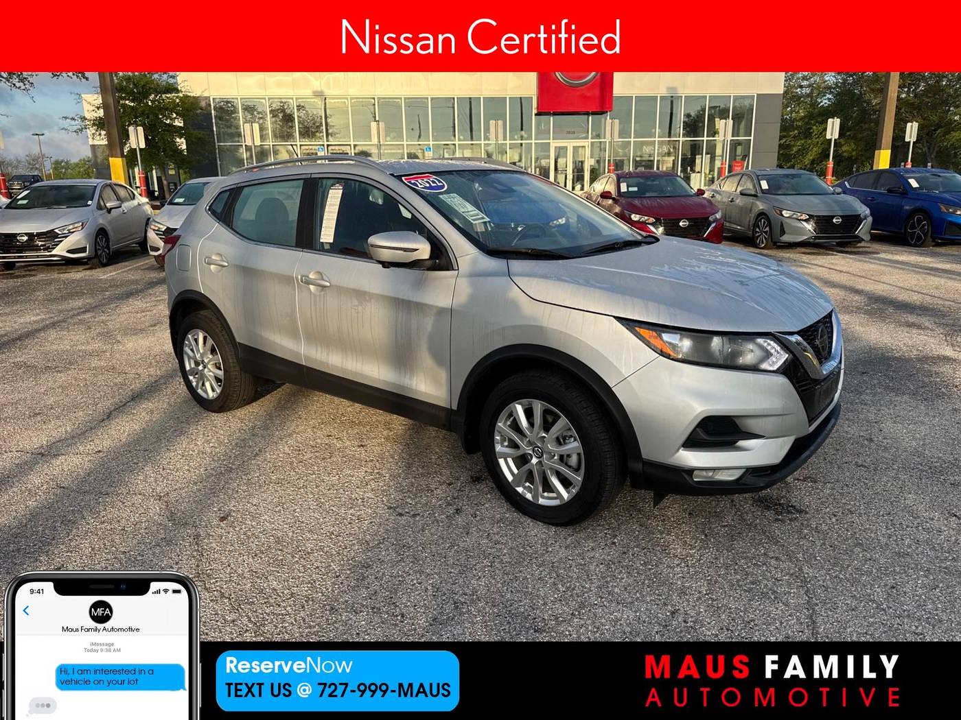 2022 Nissan Rogue Sport SV — SUV — 10,334 mi — New Port Richey, FL