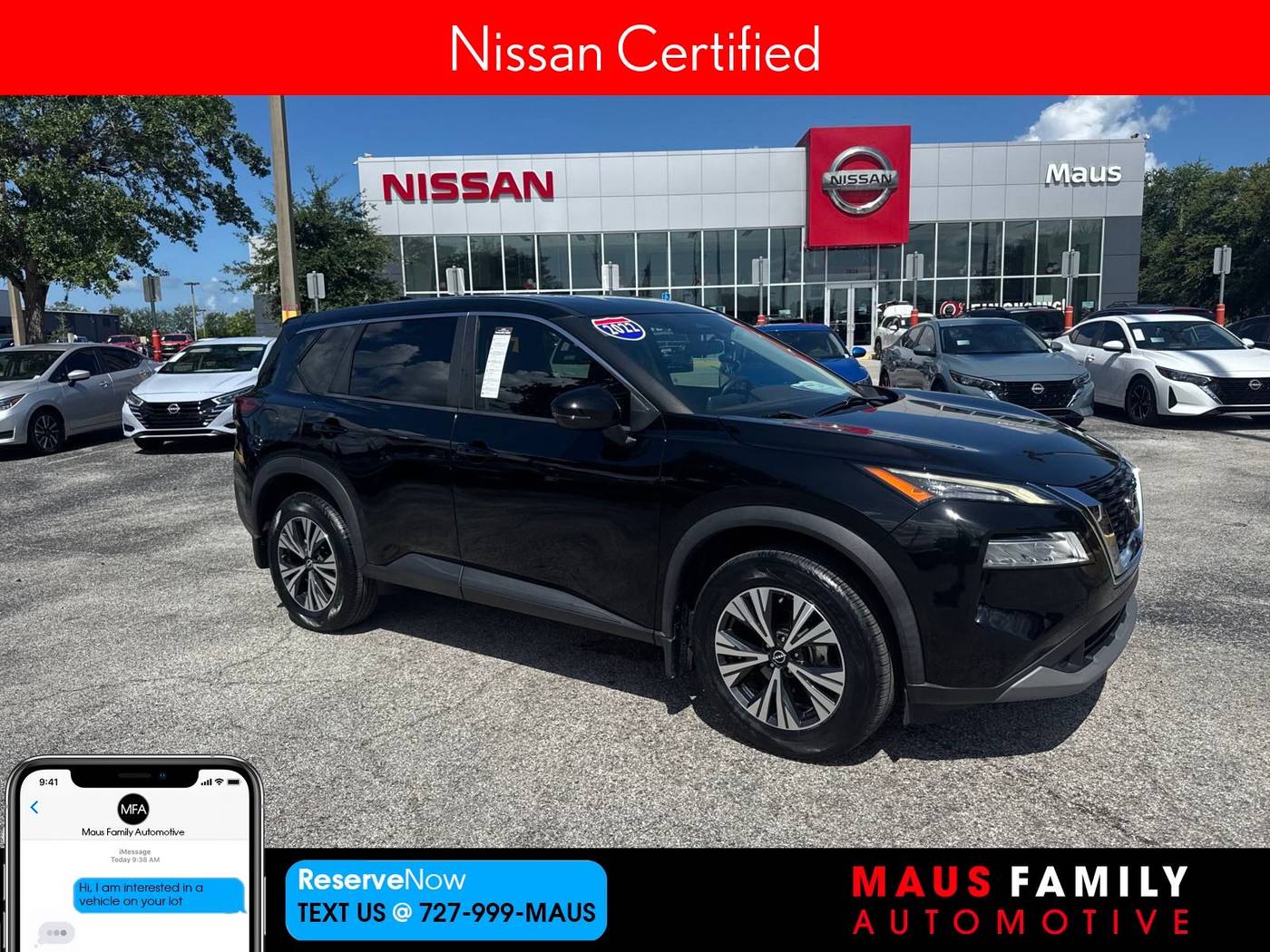 2022 Nissan Rogue SV — SUV — 47,042 mi — New Port Richey, FL