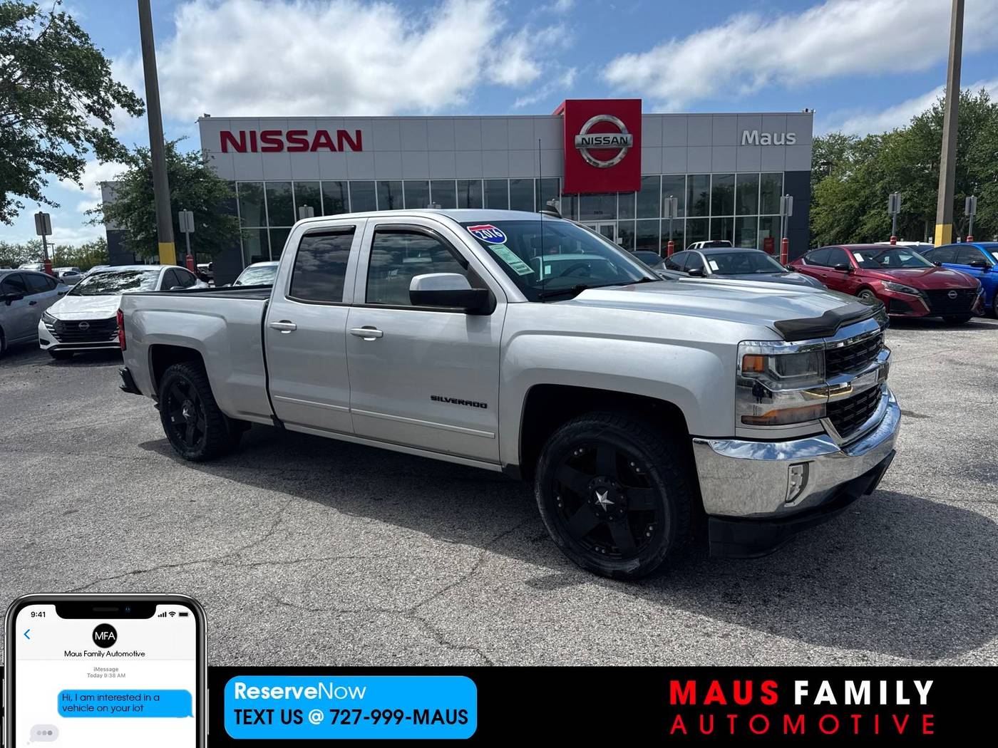 2016 Chevrolet Silverado 1500 LT — Pickup Truck — 97,161 mi — New Port Richey, FL