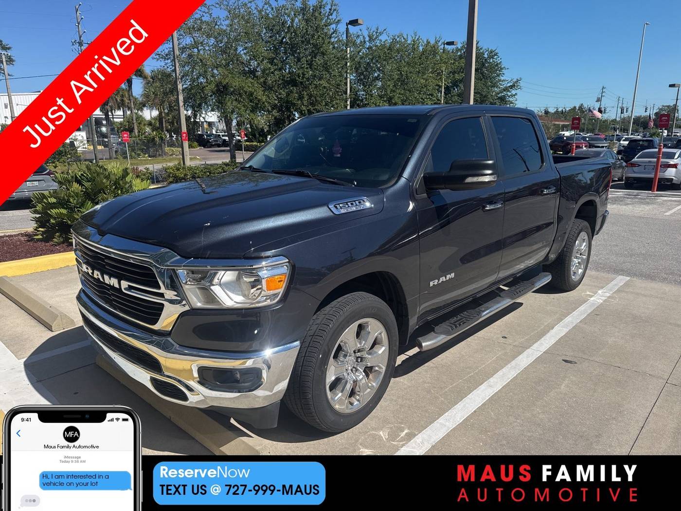 2020 Ram 1500 Big Horn — Pickup Truck — 60,300 mi — New Port Richey, FL