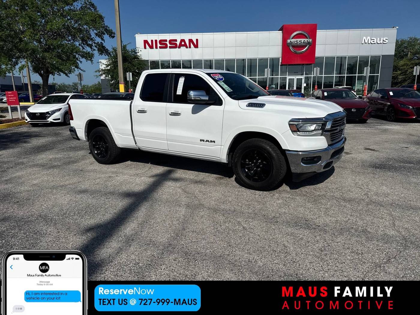 2020 Ram 1500 Laramie — Pickup Truck — 86,878 mi — New Port Richey, FL