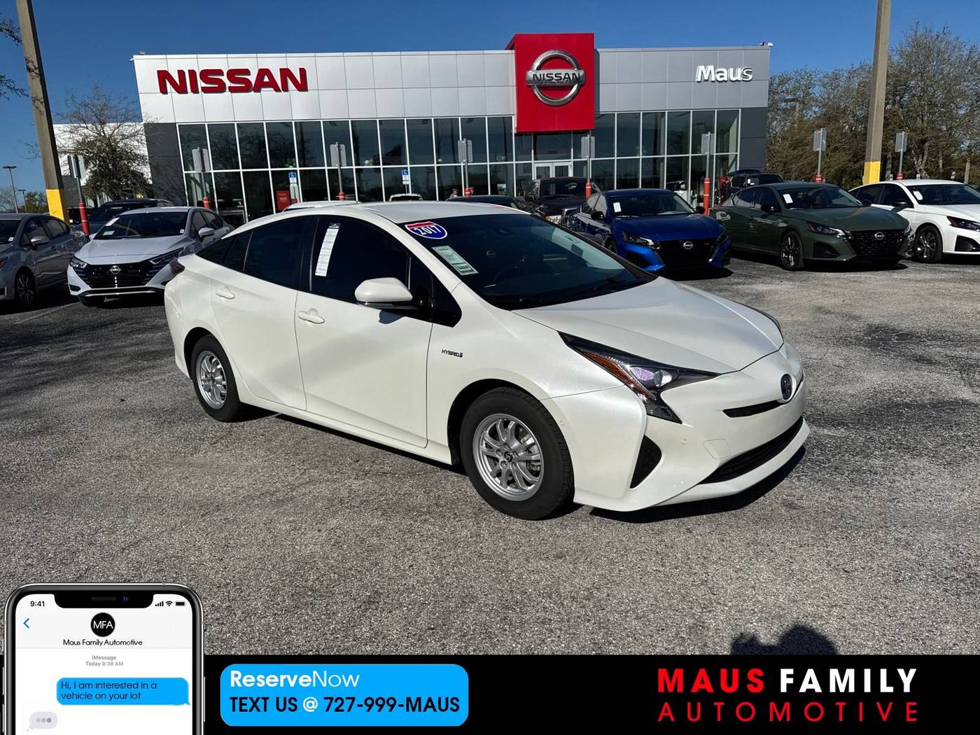2017 Toyota Prius Four — Hatchback — 58,154 mi — New Port Richey, FL