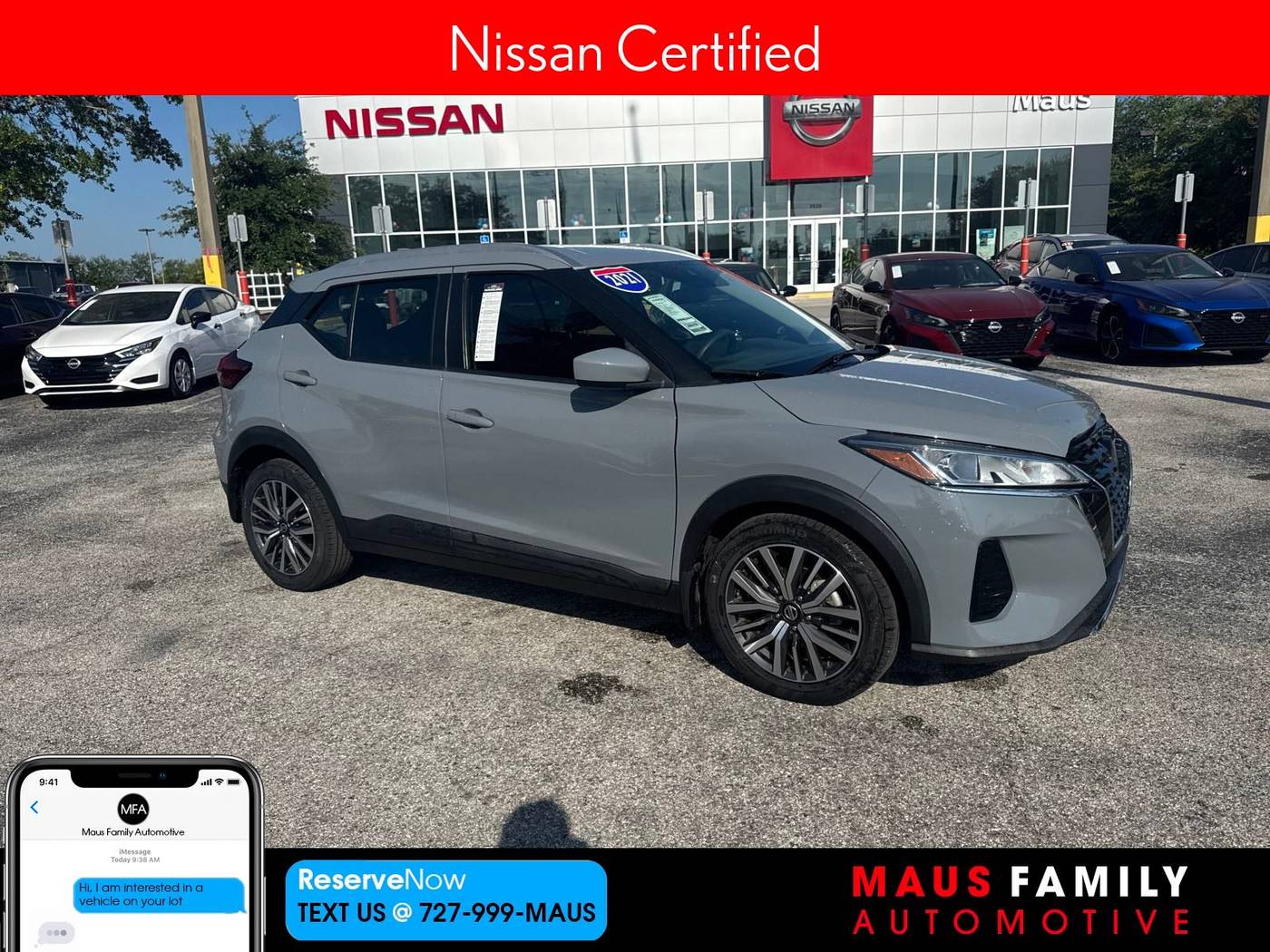 2021 Nissan Kicks SV — SUV — 53,044 mi — New Port Richey, FL