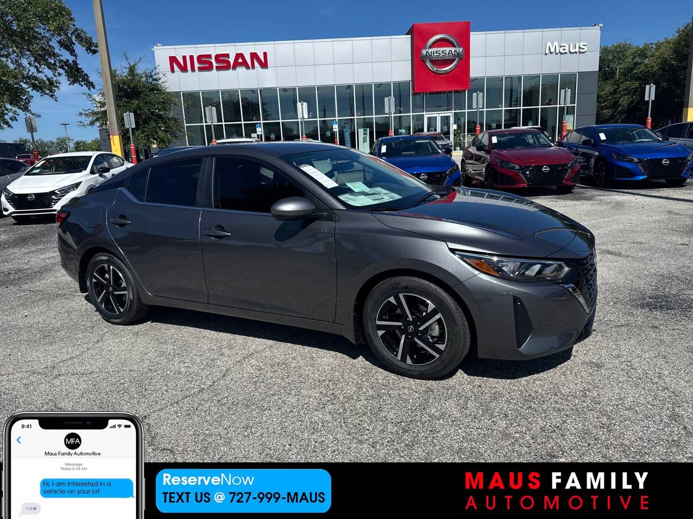 2025 Nissan Sentra SV — Sedan — 2,107 mi — New Port Richey, FL