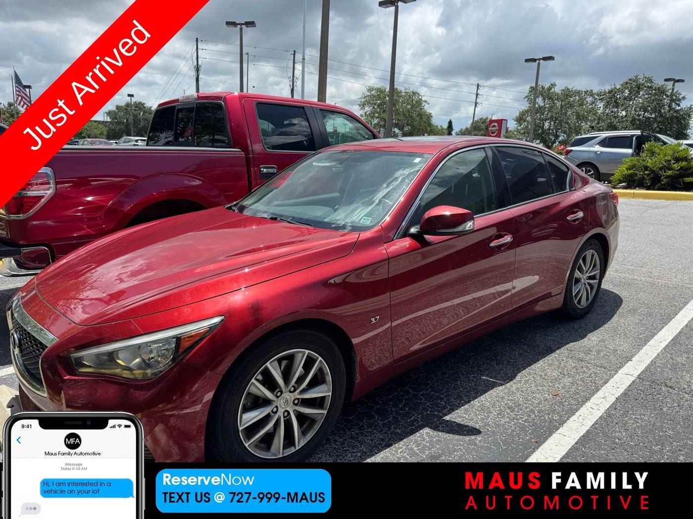 2015 INFINITI Q50 Standard — Sedan — 111,561 mi — New Port Richey, FL