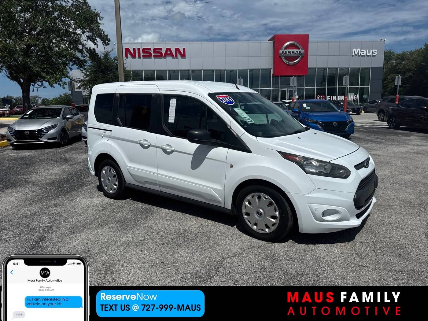 2015 Ford Transit Connect Wagon XLT — Passenger Van — 35,053 mi — New Port Richey, FL