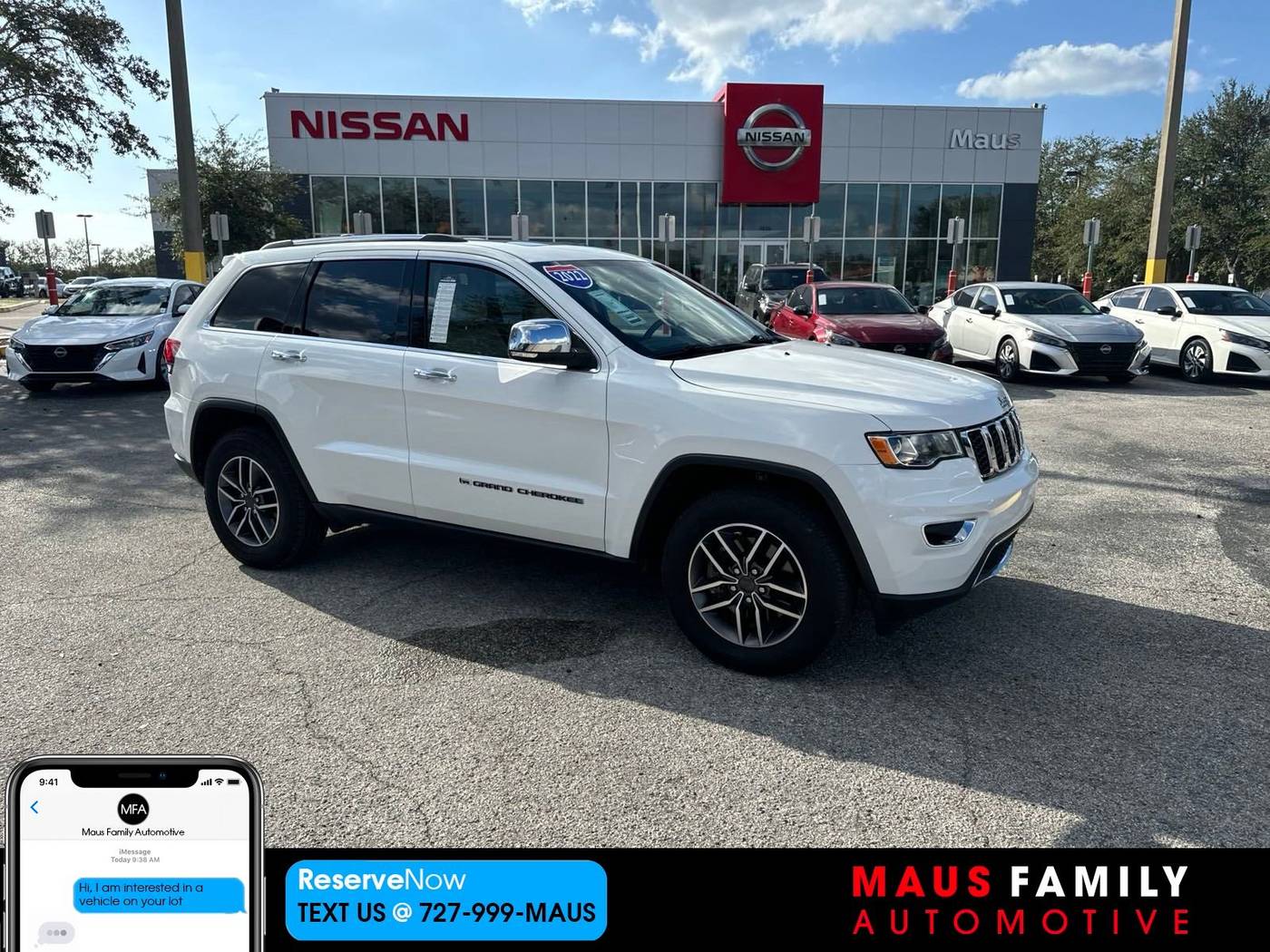2022 Jeep Grand Cherokee WK Limited — SUV — 62,577 mi — New Port Richey, FL