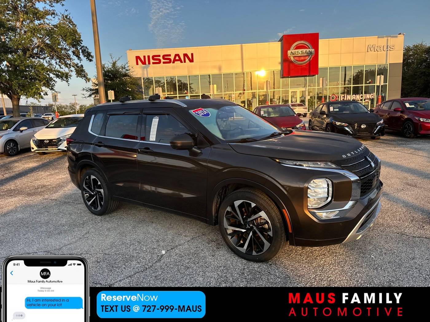 2024 Mitsubishi Outlander SEL — SUV — 61,794 mi — New Port Richey, FL