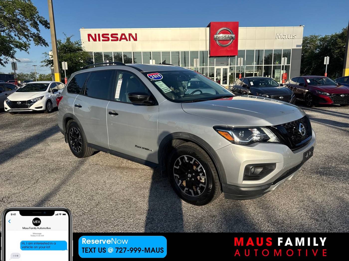 2019 Nissan Pathfinder SV — SUV — 50,498 mi — New Port Richey, FL