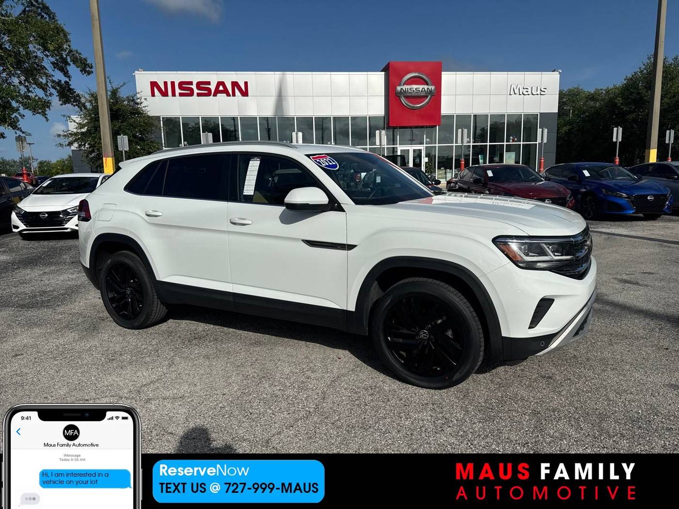 2022 Volkswagen Atlas Cross Sport SE with Technology — SUV — 58,892 mi — New Port Richey, FL