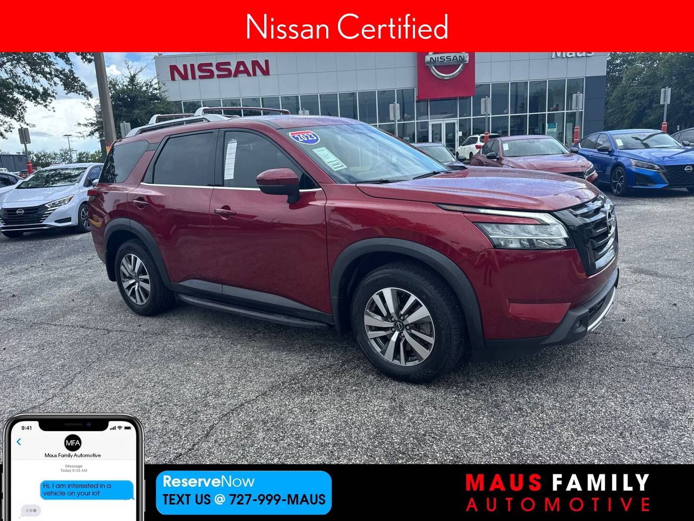 2023 Nissan Pathfinder SL — SUV — 33,988 mi — New Port Richey, FL