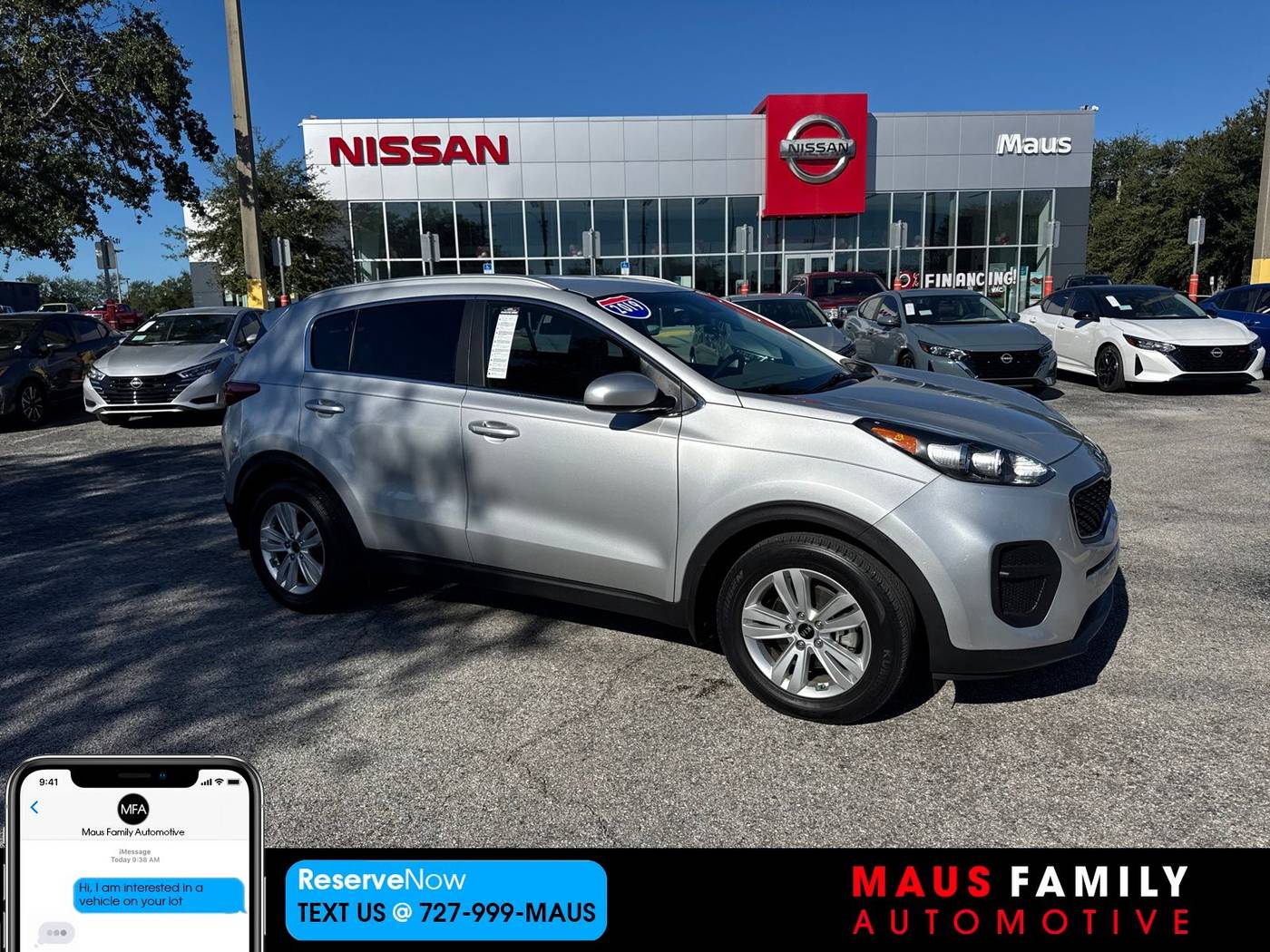 2019 Kia Sportage LX — SUV — 29,398 mi — New Port Richey, FL