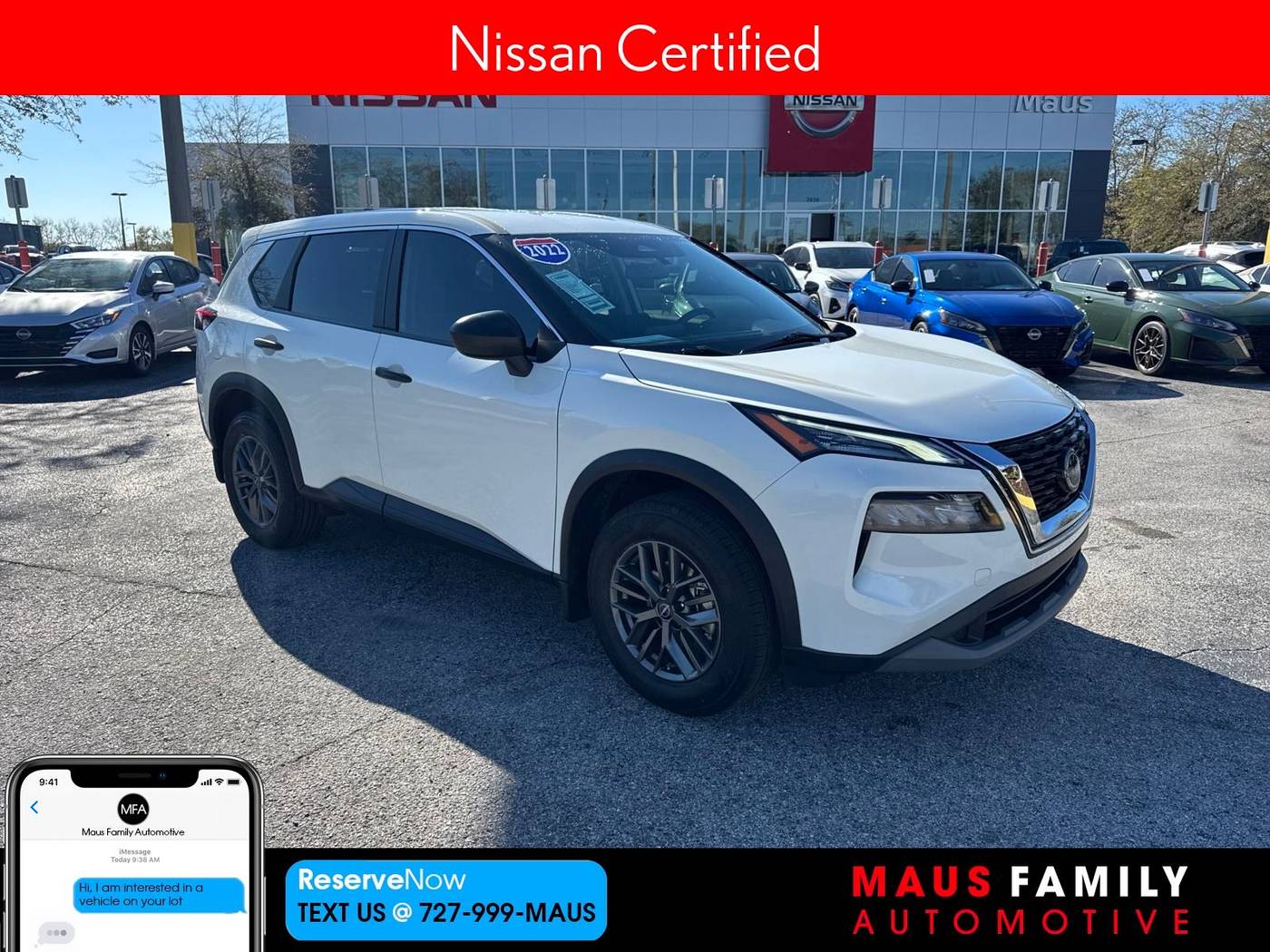 2022 Nissan Rogue S — SUV — 17,092 mi — New Port Richey, FL