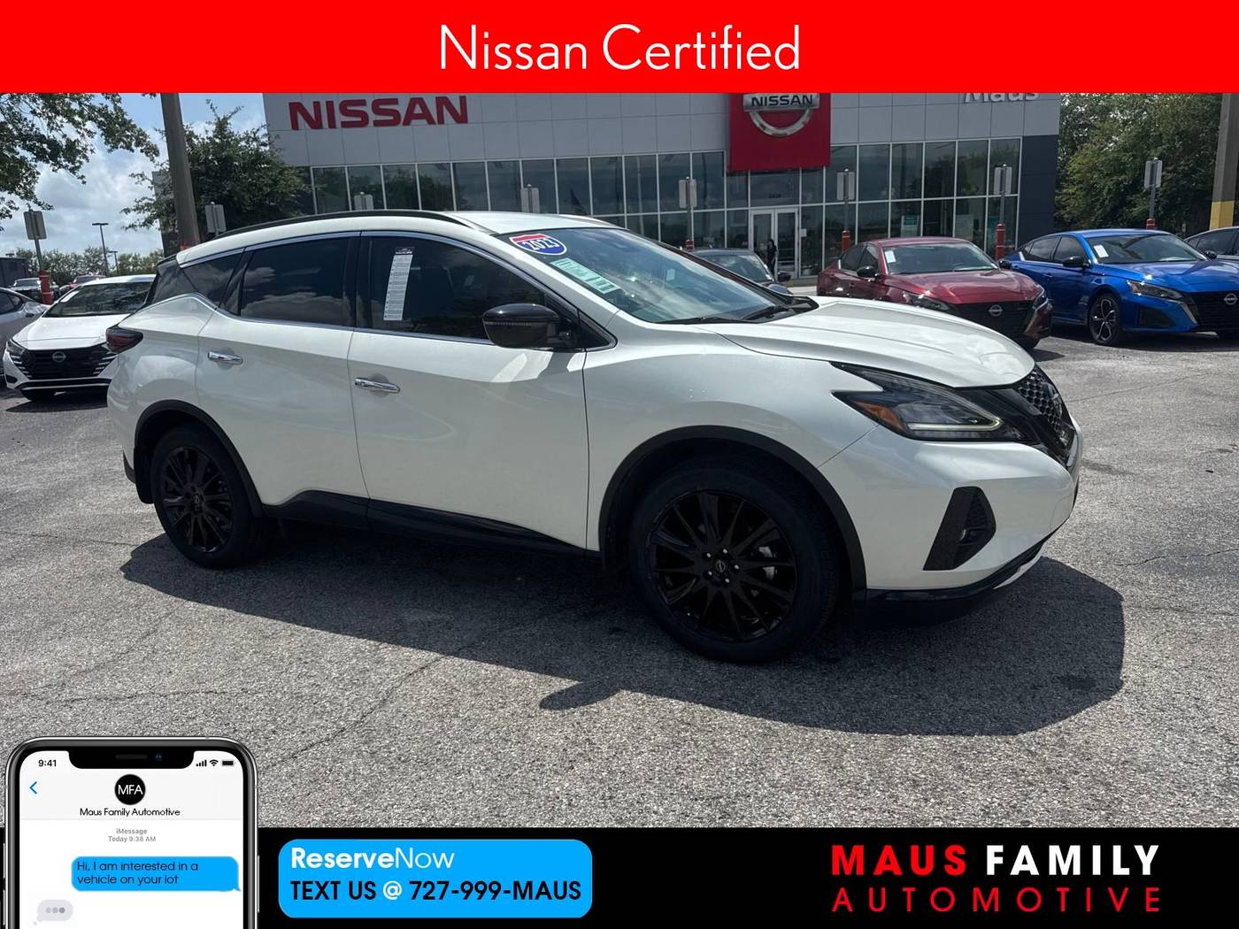 2023 Nissan Murano SV — SUV — 12,983 mi — New Port Richey, FL