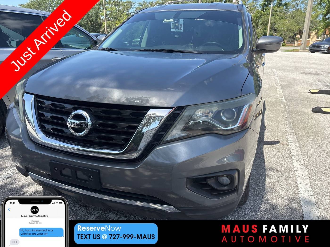 2017 Nissan Pathfinder SV — SUV — 74,823 mi — New Port Richey, FL