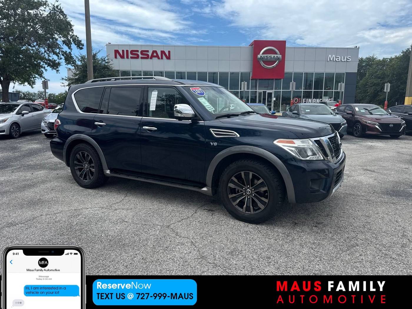 2017 Nissan Armada Platinum — SUV — 113,565 mi — New Port Richey, FL