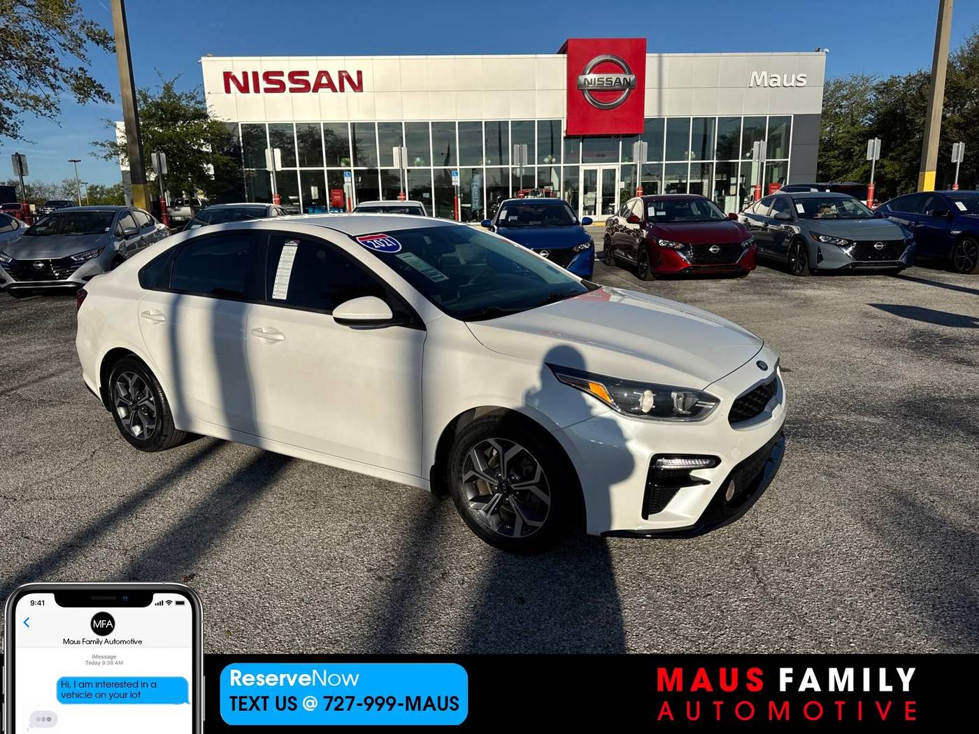 2021 Kia Forte LXS — Sedan — 56,962 mi — New Port Richey, FL