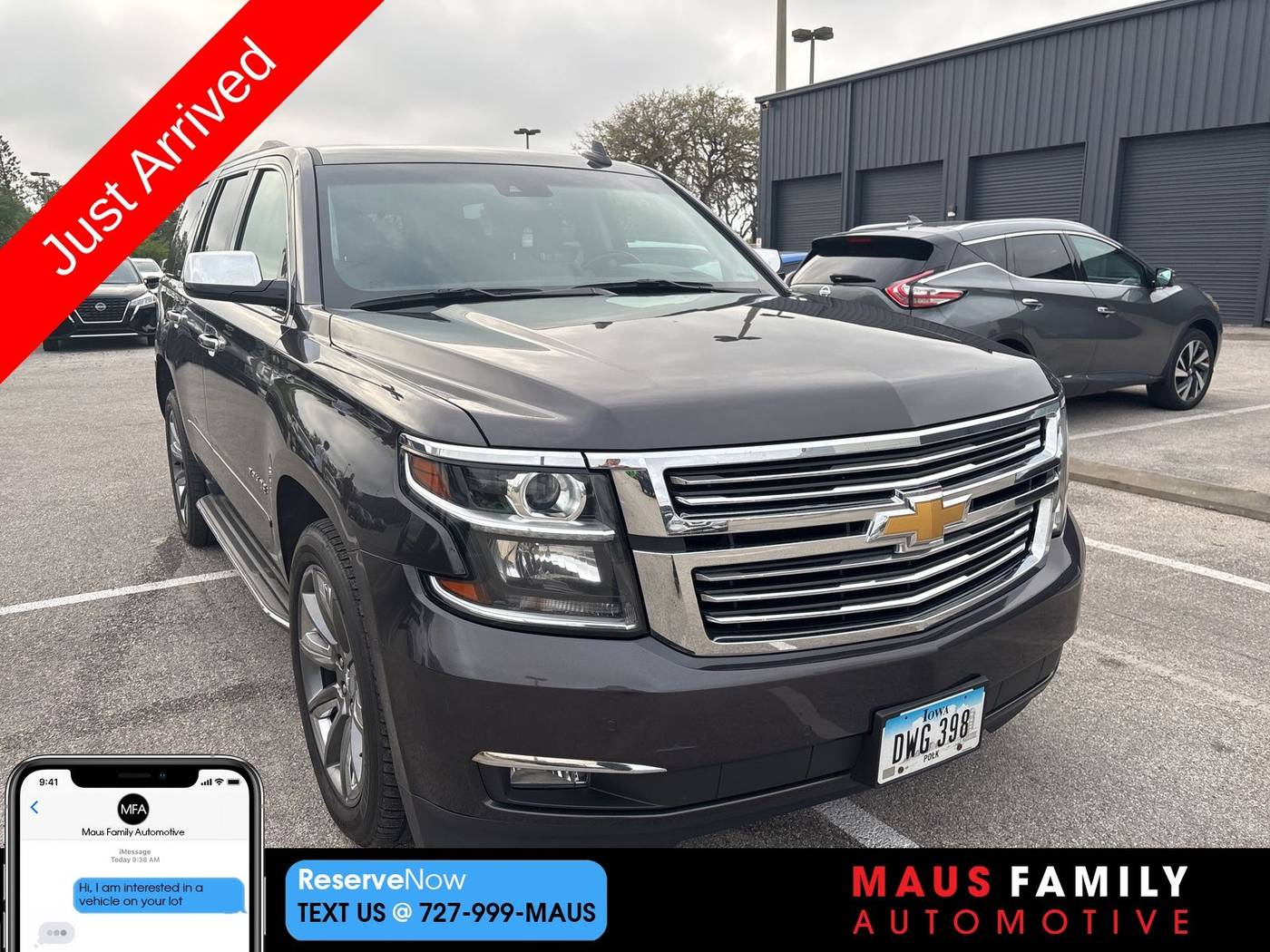 2016 Chevrolet Tahoe LTZ — SUV — 102,569 mi — New Port Richey, FL