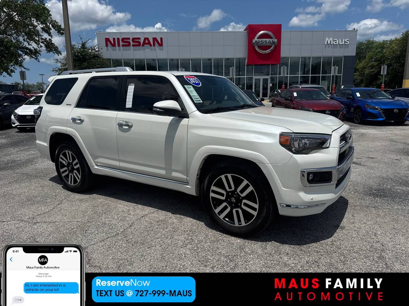 2021 Toyota 4Runner Limited — SUV — 55,100 mi — New Port Richey, FL