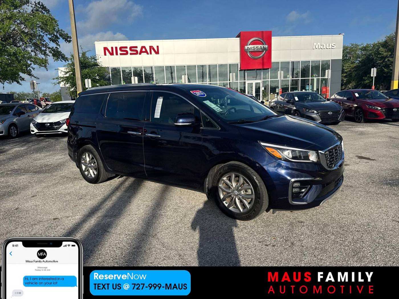 2021 Kia Sedona EX — Minivan — 41,730 mi — New Port Richey, FL