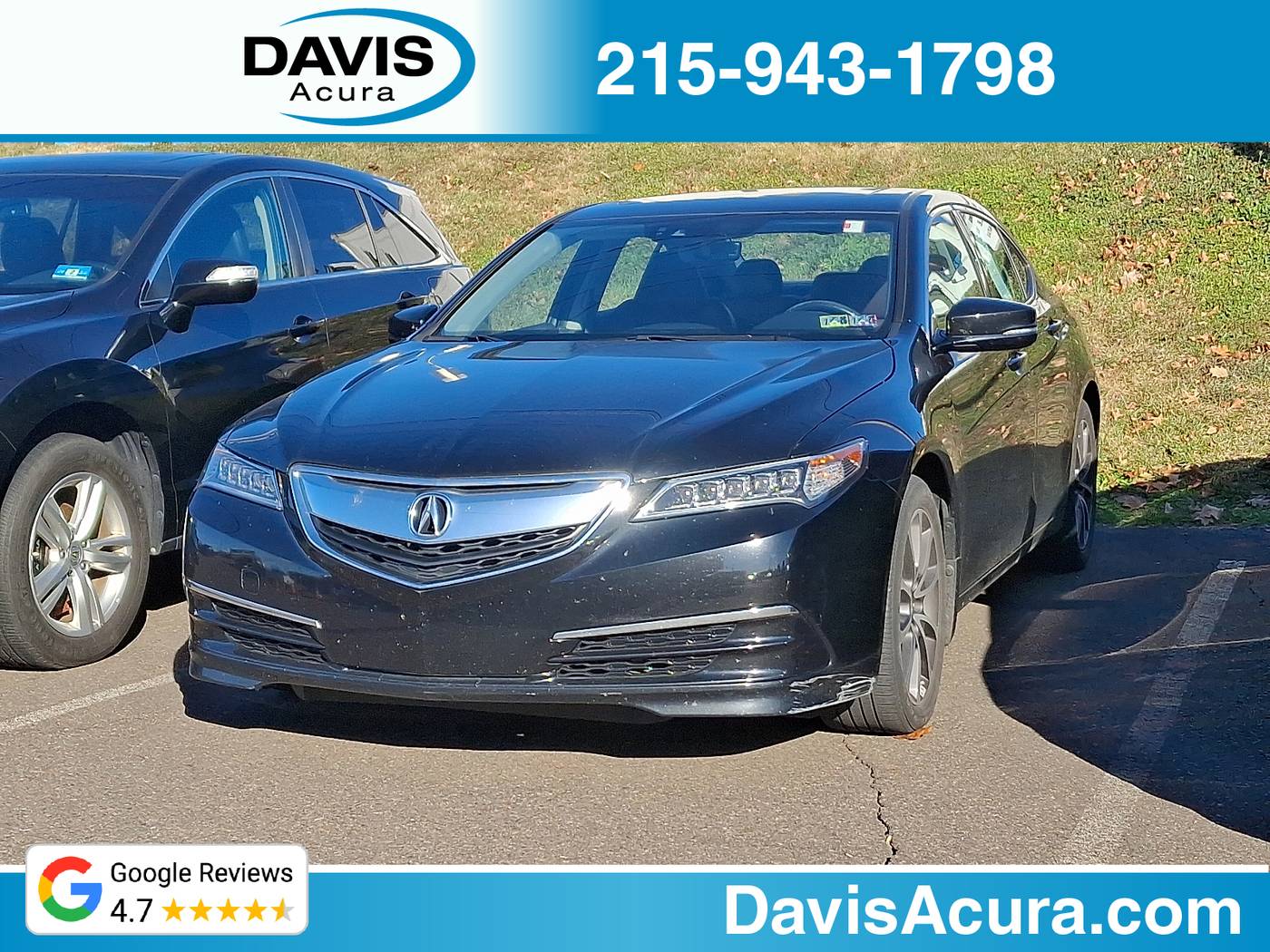 2016 Acura TLX Technology Package — Sedan — 124,450 mi — Langhorne, PA