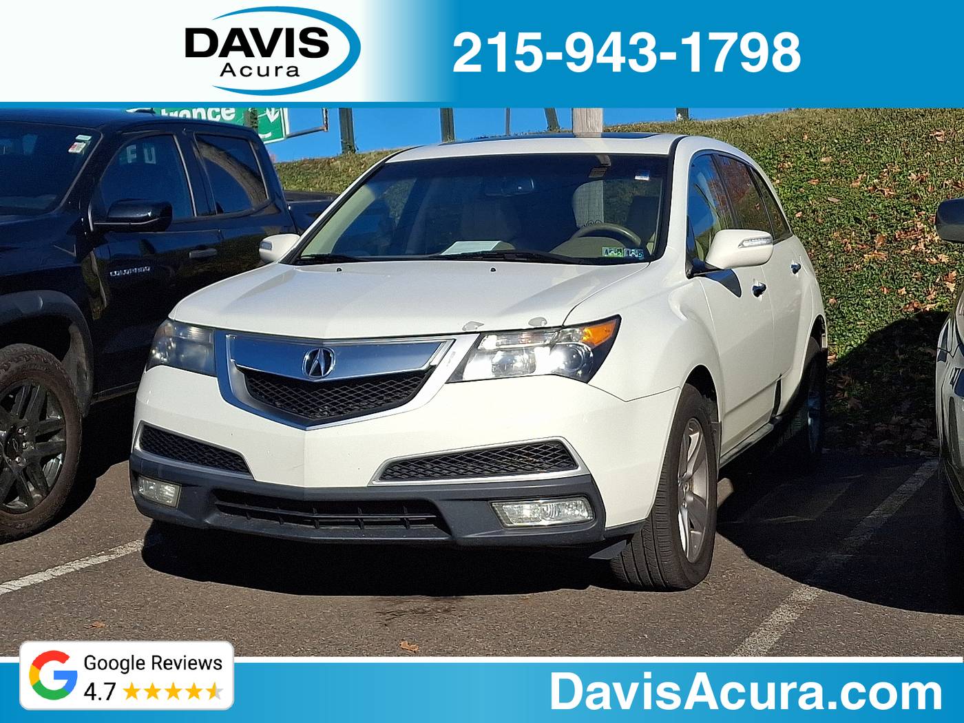 2012 Acura MDX Technology with Entertainment Package — SUV — 107,114 mi — Langhorne, PA