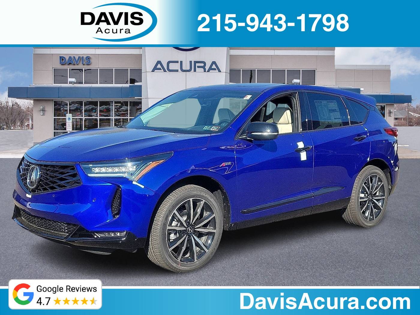 2025 Acura RDX A-Spec Advance Package — SUV — 3,075 mi — Langhorne, PA