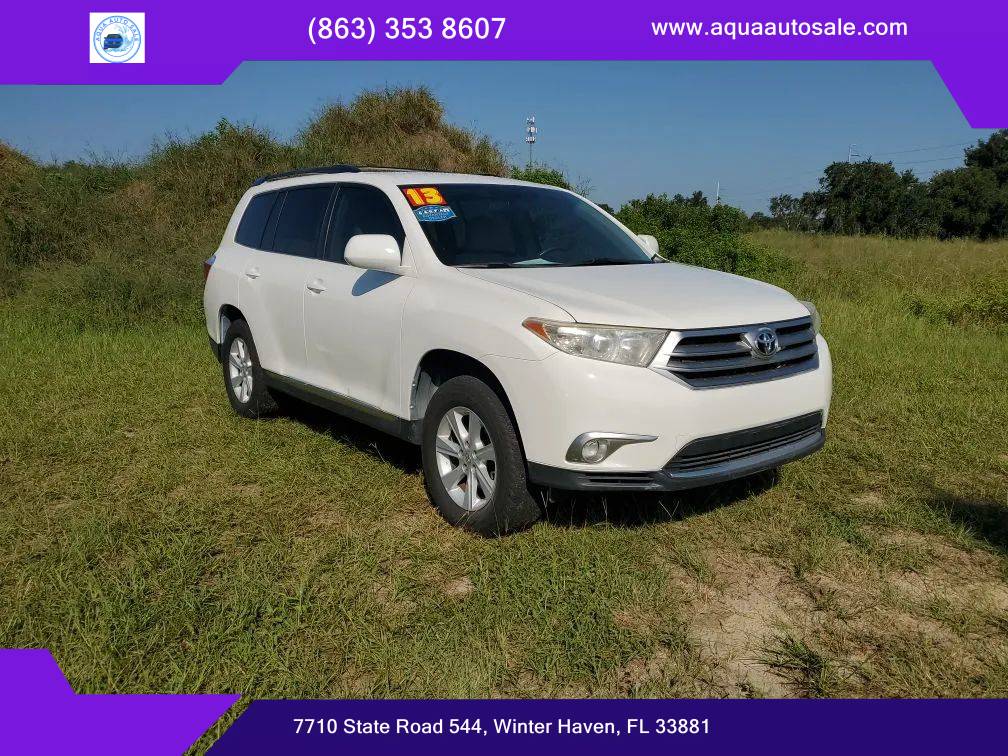 2013 Toyota Highlander SE V6 — SUV — 104,529 mi — Winter Haven, FL