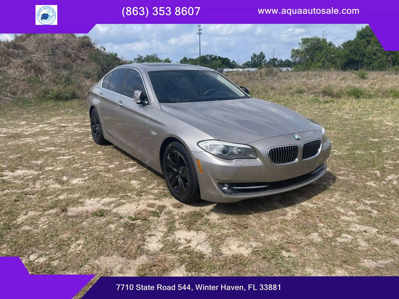 2013 BMW 5 Series 528i — Sedan — 199,624 mi — Winter Haven, FL