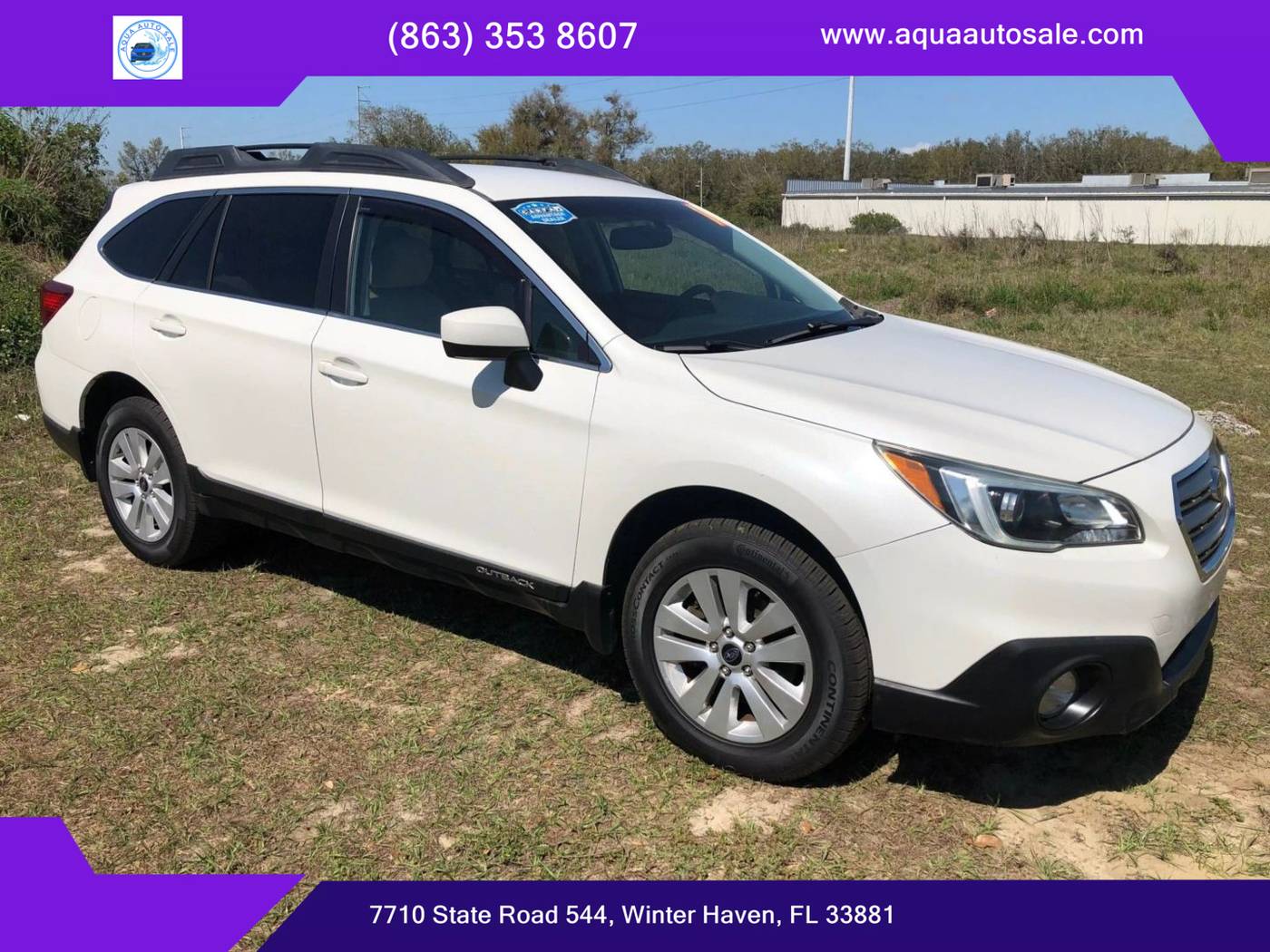 2016 Subaru Outback 2.5i Premium — SUV — 128,467 mi — Winter Haven, FL