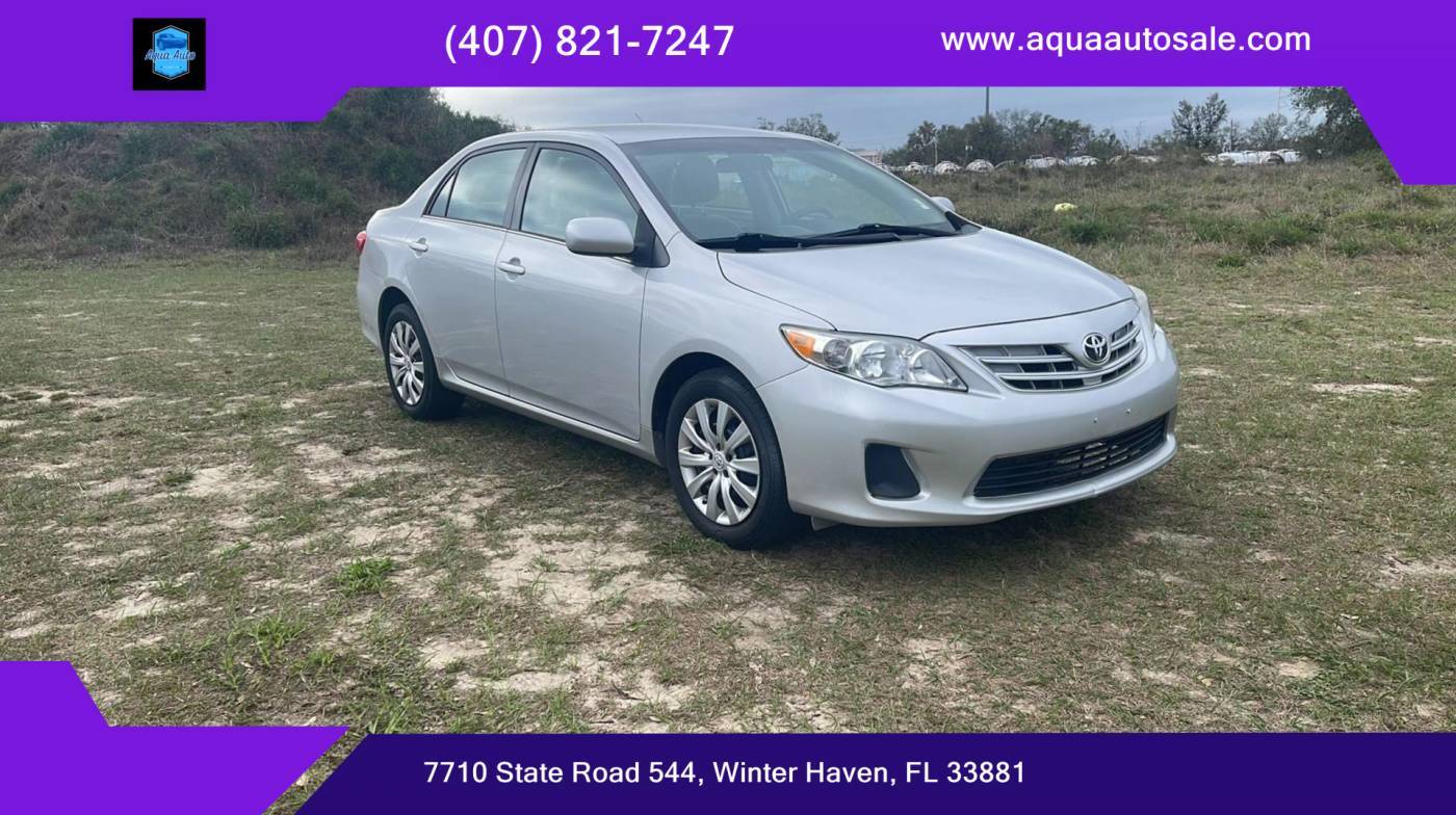 2013 Toyota Corolla LE — Sedan — 103,616 mi — Winter Haven, FL