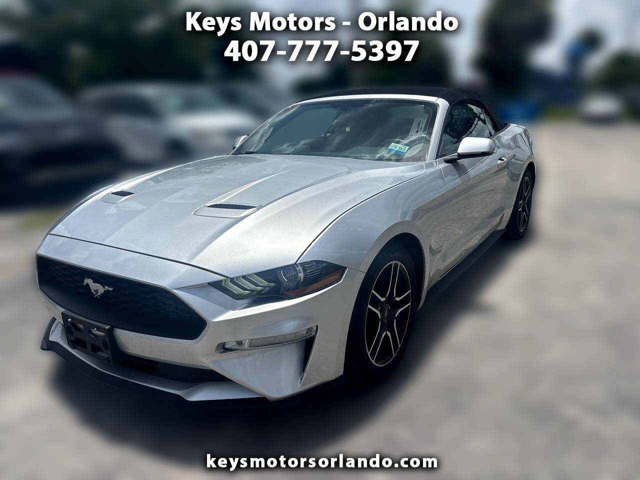 2018 Ford Mustang EcoBoost Premium — Convertible — 60,504 mi — Orlando, FL