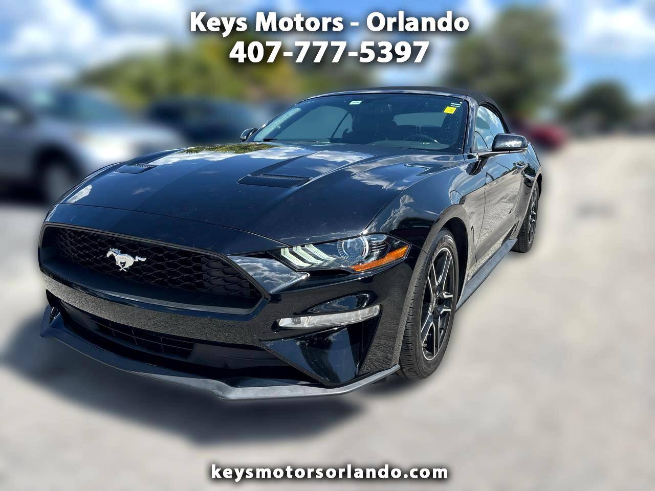 2020 Ford Mustang EcoBoost Premium — Convertible — 82,842 mi — Orlando, FL