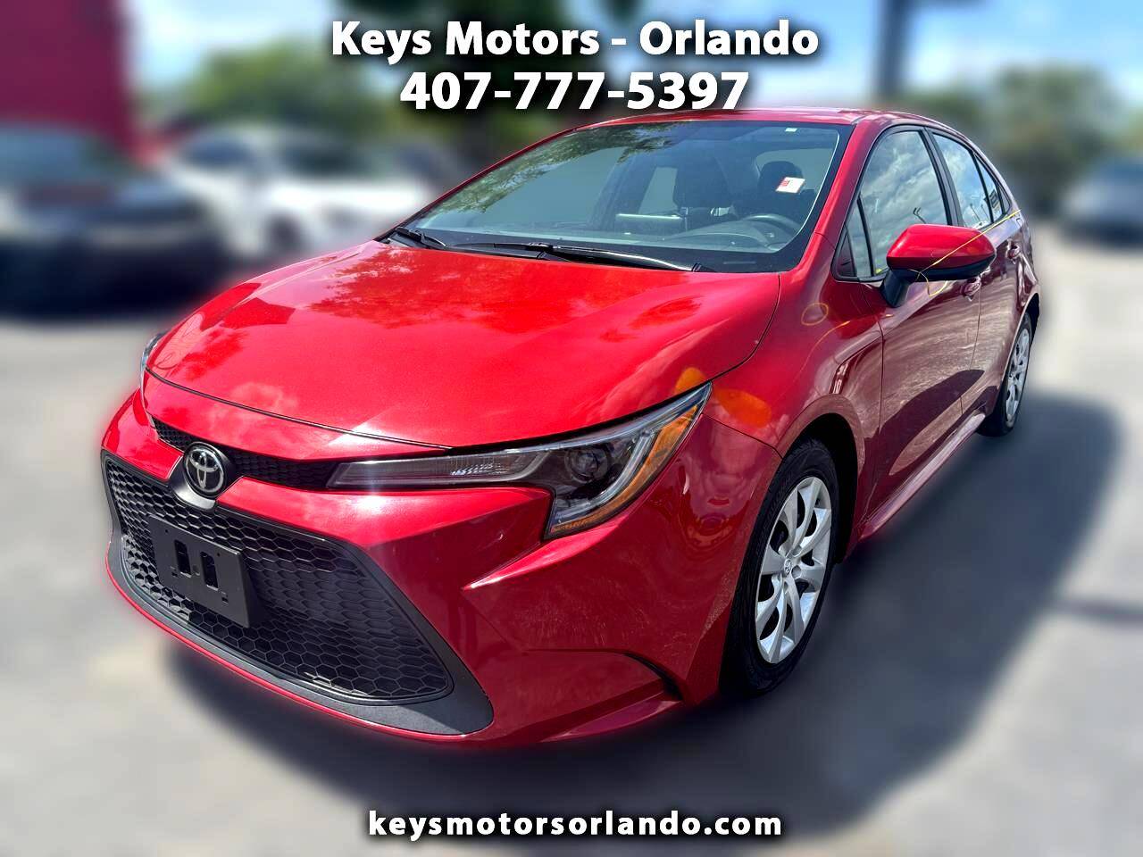 2021 Toyota Corolla LE — Sedan — 95,573 mi — Orlando, FL