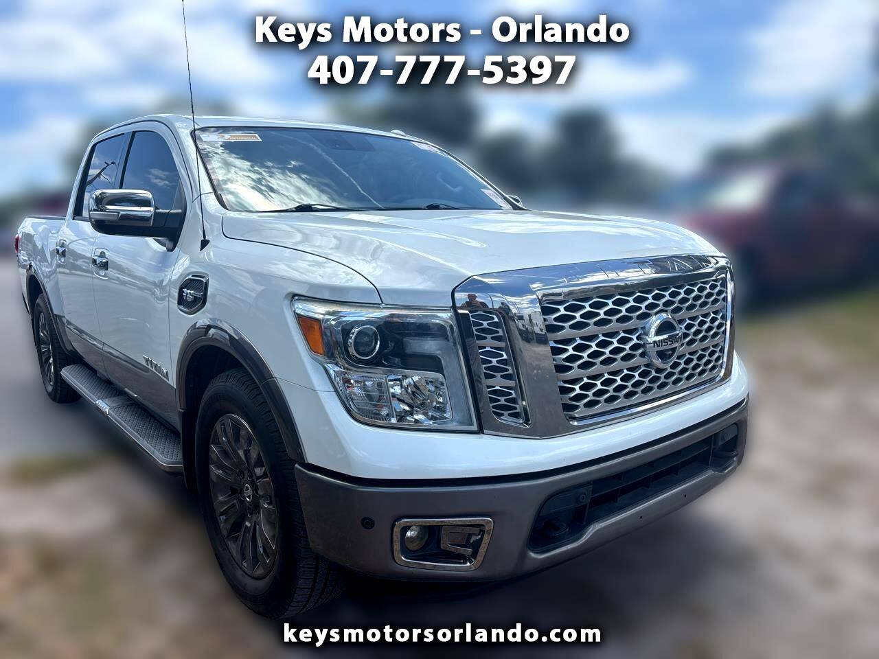 2017 Nissan Titan Platinum Reserve — Pickup Truck — 92,461 mi — Orlando, FL
