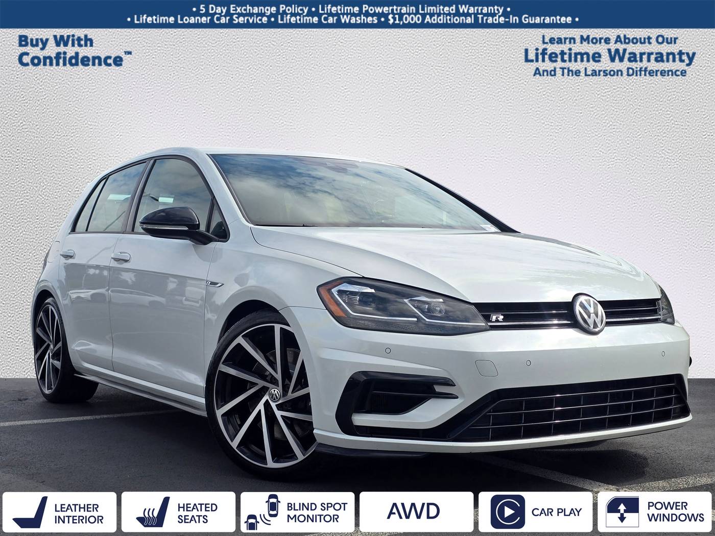 2019 Volkswagen Golf R Base — Hatchback — 62,714 mi — Tacoma, WA