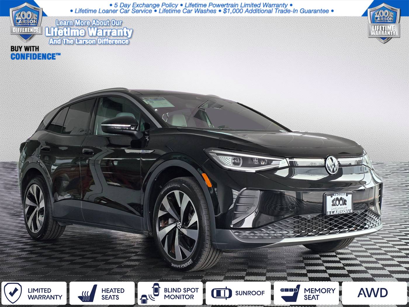 2021 Volkswagen ID.4 Pro S — SUV — 20,008 mi — Tacoma, WA