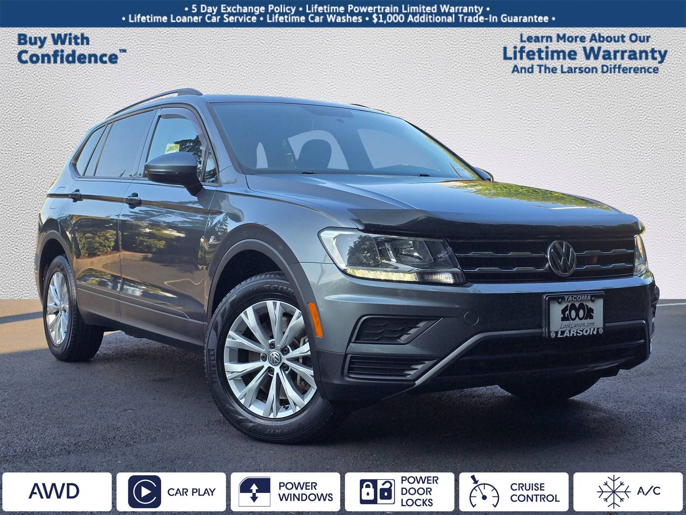 2018 Volkswagen Tiguan S — SUV — 53,960 mi — Tacoma, WA