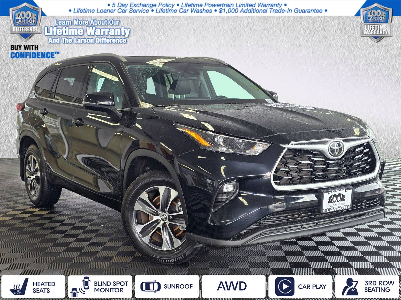 2022 Toyota Highlander XLE — SUV — 48,734 mi — Tacoma, WA