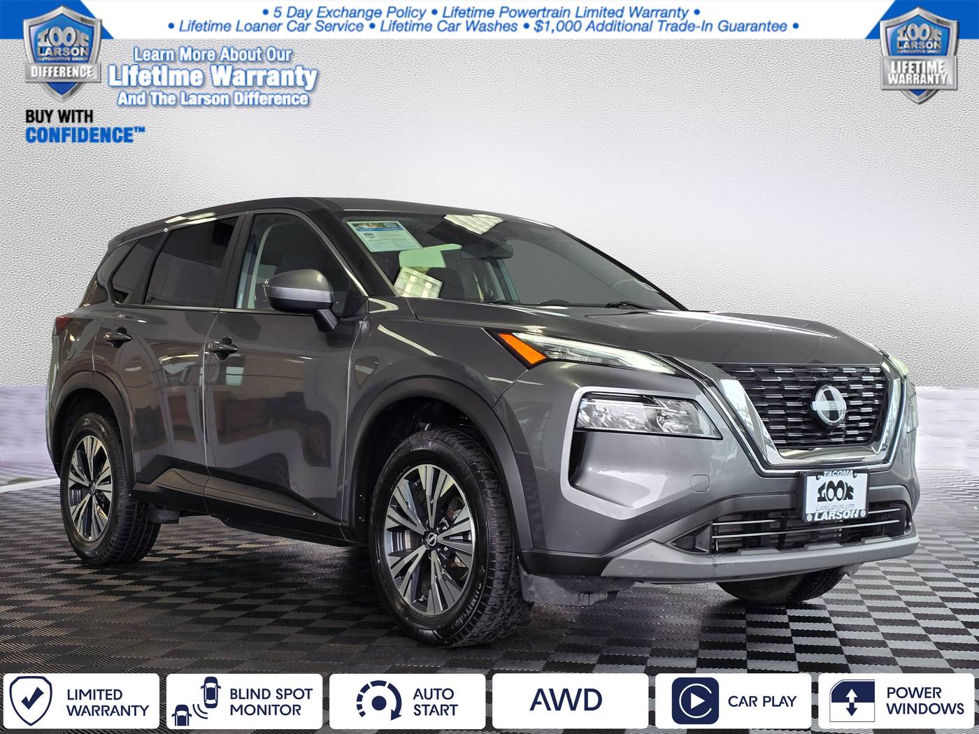 2023 Nissan Rogue SV — SUV — 43,643 mi — Tacoma, WA