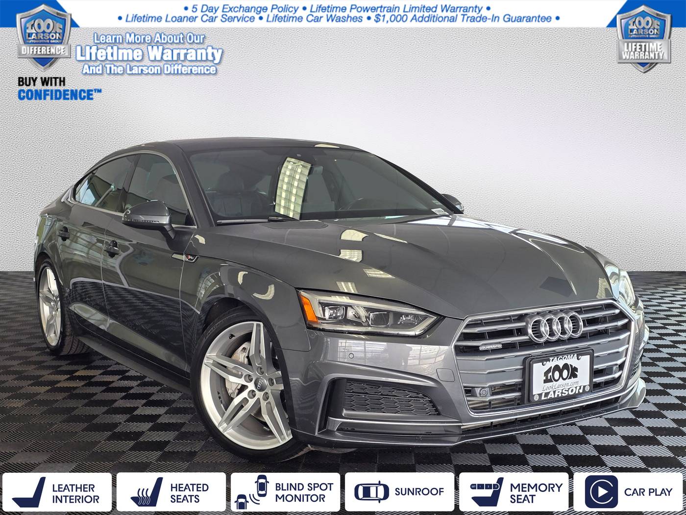 2019 Audi A5 Premium Plus — Hatchback — 33,123 mi — Tacoma, WA