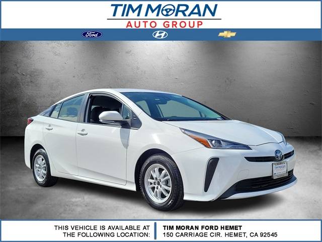 2019 Toyota Prius L Eco — Hatchback — 33,340 mi — Hemet, CA