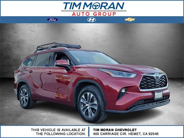 2021 Toyota Highlander Hybrid XLE — SUV — 60,342 mi — Hemet, CA