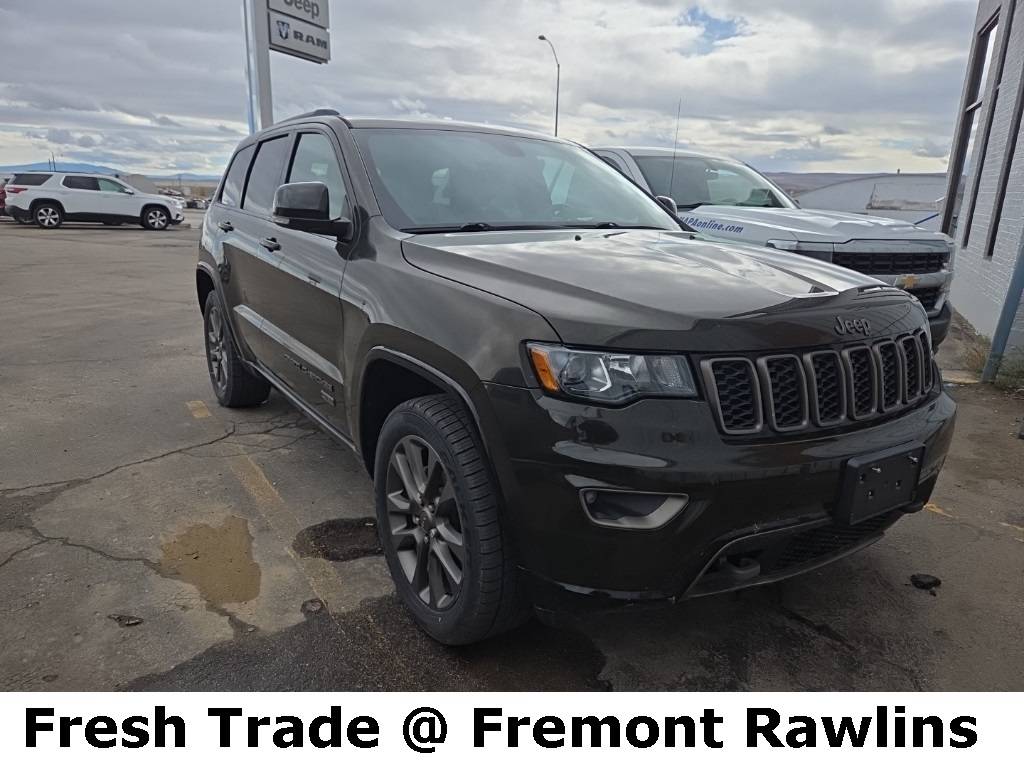 2017 Jeep Grand Cherokee Limited Anniversary — SUV — 26,011 mi — Rawlins, WY