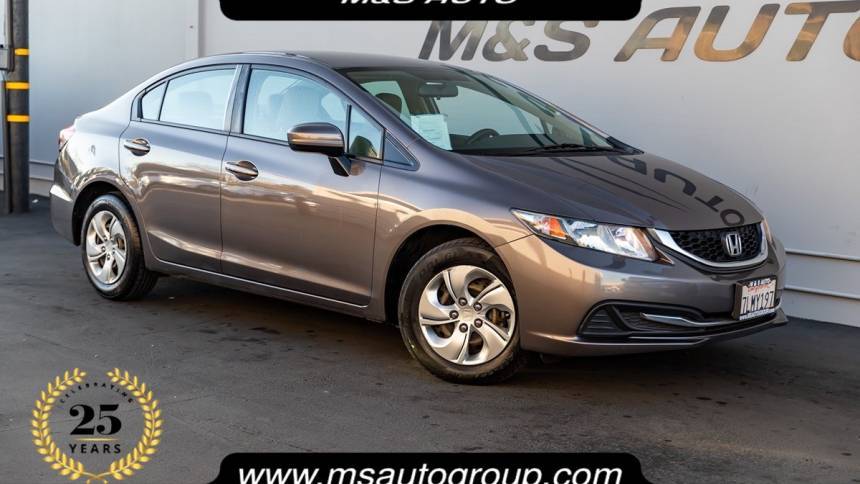 2015 Honda Civic LX — Sedan — 128,963 mi — Sacramento, CA
